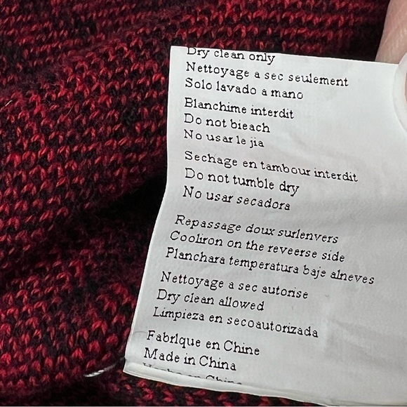 NWOT MEROKEETY Sm Women Long Sleeve V Neck Cotton Button Knit Sweater Pull Over - Picture 9 of 9